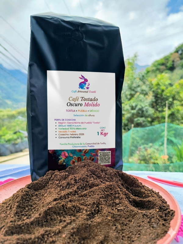 Café Tostado Oscuro Molido – 1kg