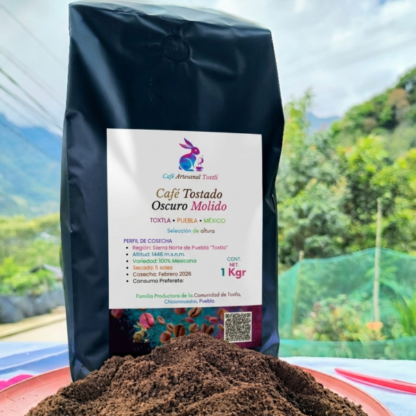 Café Tostado Oscuro Molido – 1kg