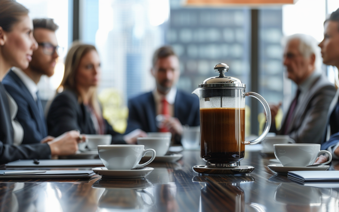 Networking y Café: El impacto de servir calidad en tu sala de juntas